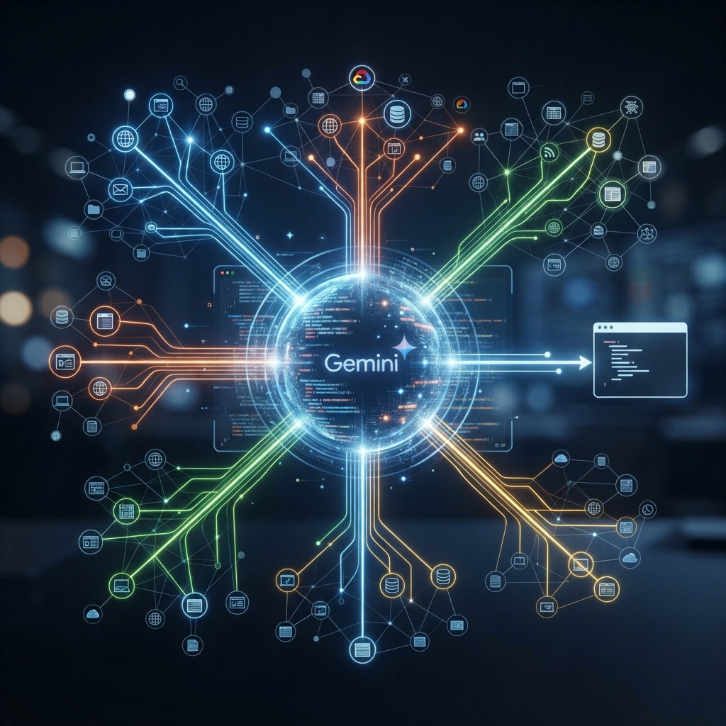 Gemini Enterprise con Búsqueda Web Paralela