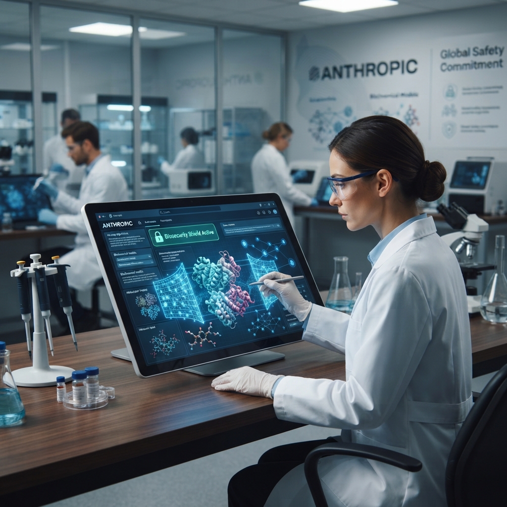 Anthropic refuerza la seguridad biológica en sus modelos IA