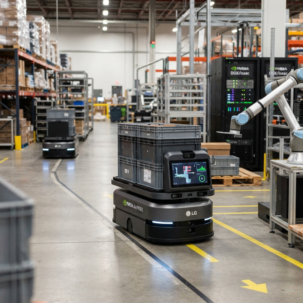 LG y NVIDIA impulsan el futuro de la robótica con IA