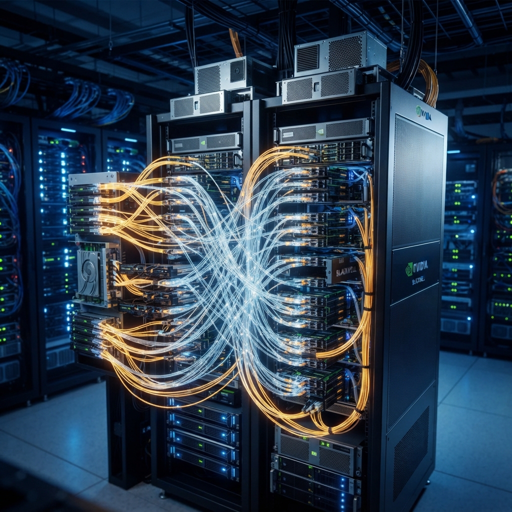 NVLink y XPU: El Corazón de la Fábrica de IA