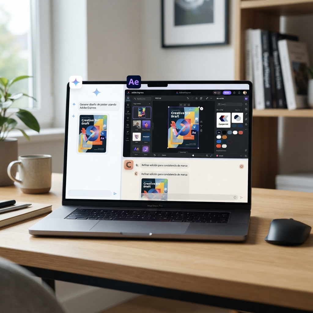 Cómo usar Adobe Express en Gemini y Claude